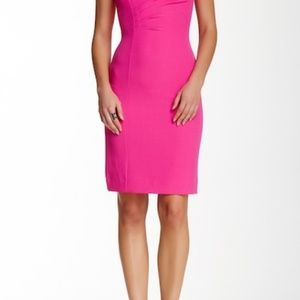 Beautiful sheath dress with  Fold-Over Neckline